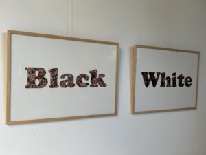 Artwork Piet Coucke Black and white