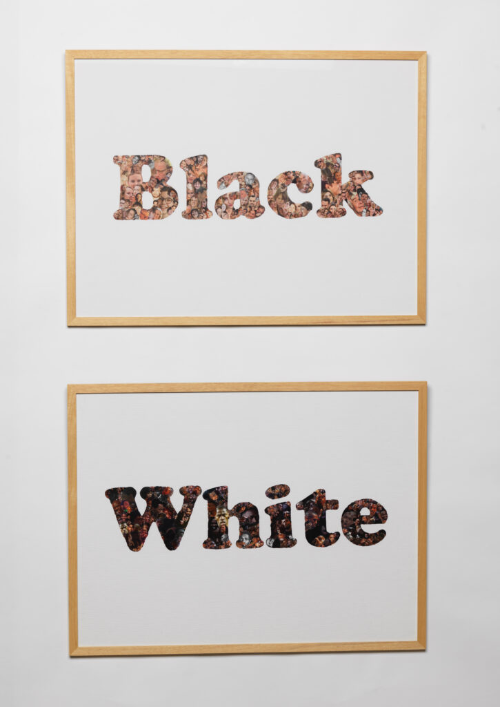 Artwork Piet Coucke Black and white